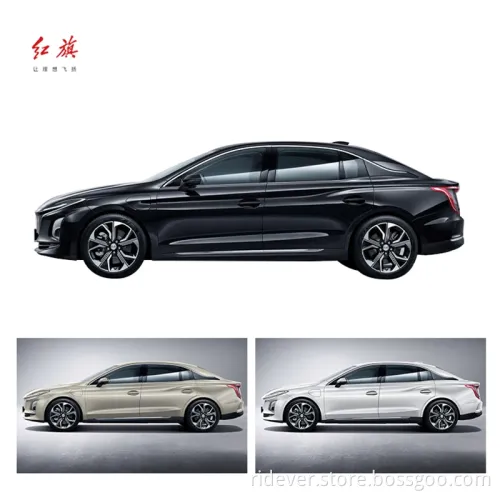 Ridever Chinese Hongqi E-Qm5 Pure Electric New Energy Vehicle Classic Passenger Luxury 4/5seats Sedan Version Used Electric Car Vehicle